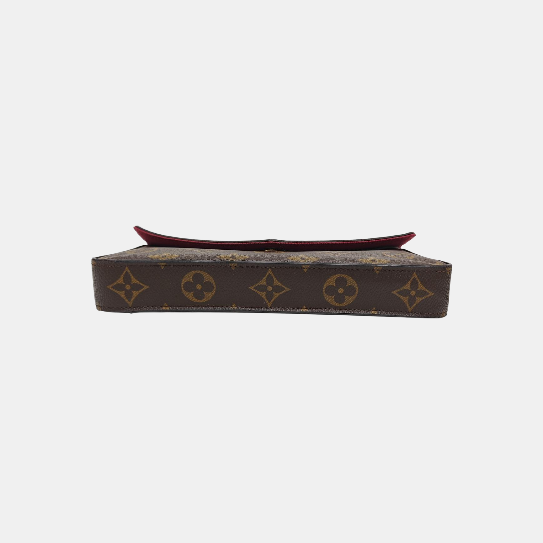 FÉLICIE Monogram Coated Canvas Brown