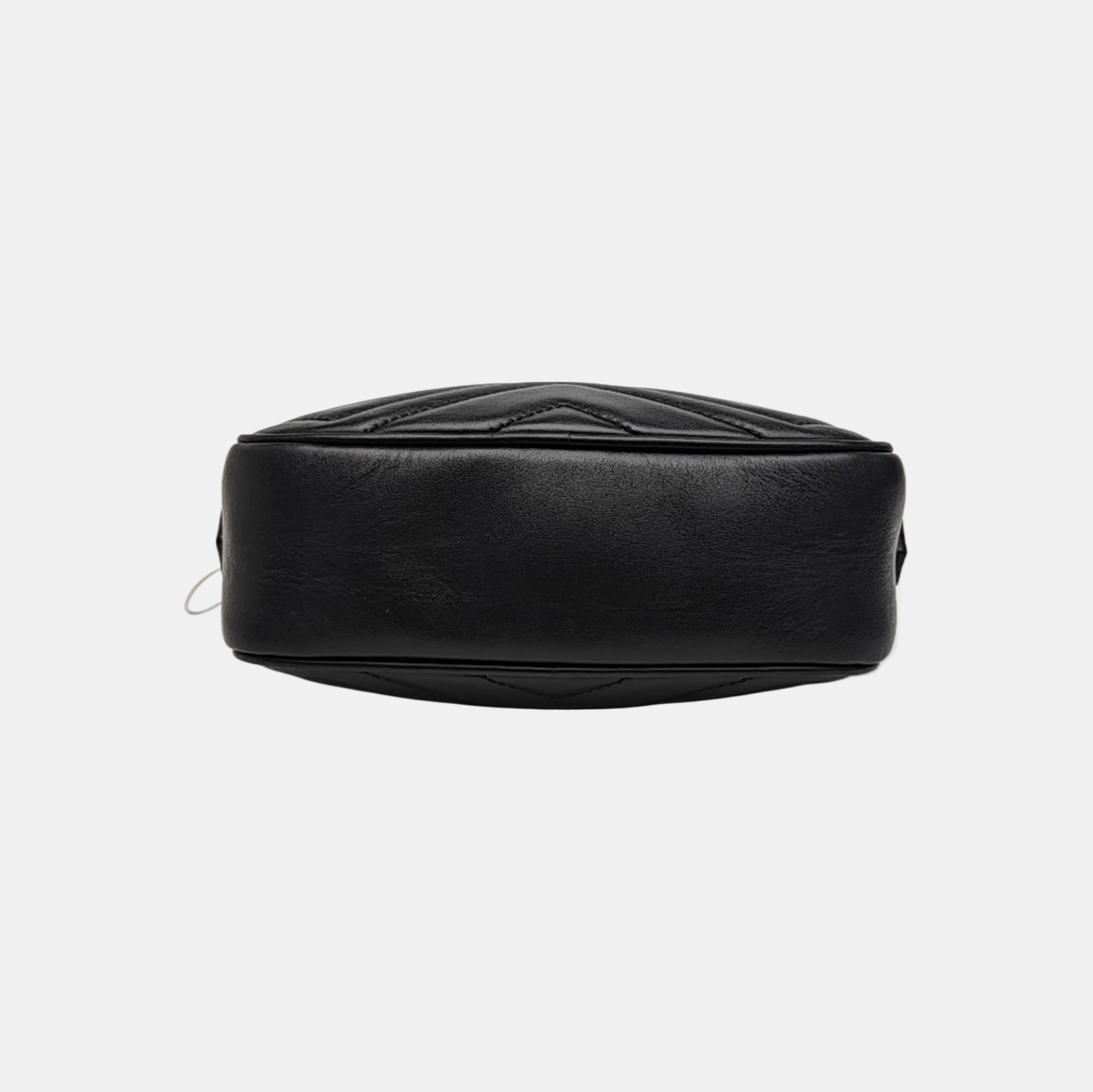 GG Marmont Mini Quilted Calfskin Black