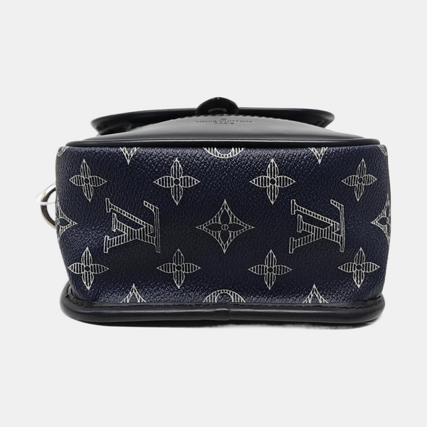 CHAPMAN SAVANE BB Monogram Coated Canvas Blue