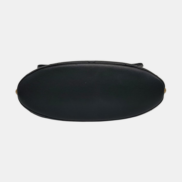Small Quilted Calfskin Black
