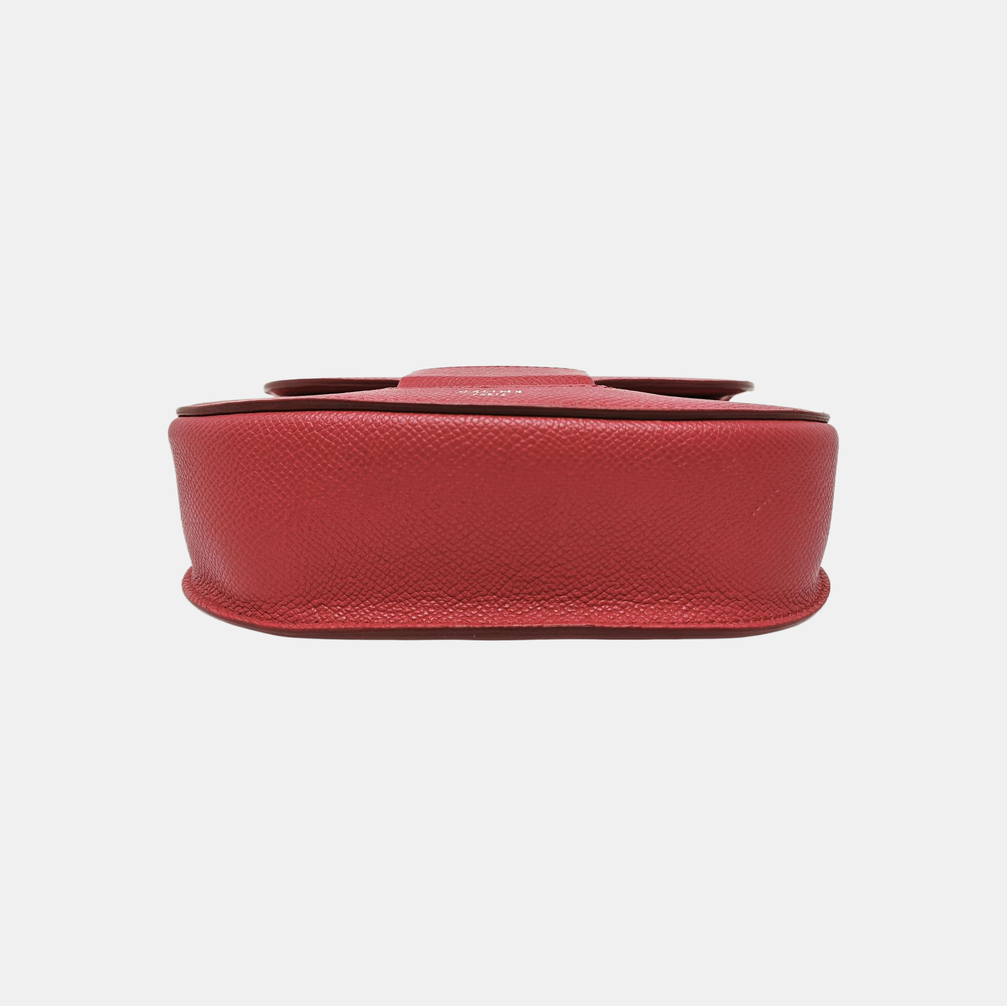 TROTTEUR Small Calfskin Red
