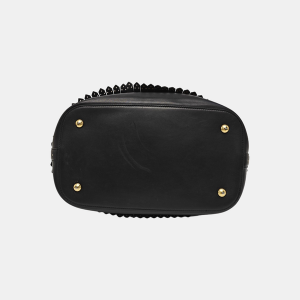 Calfskin Bucket Bag Black