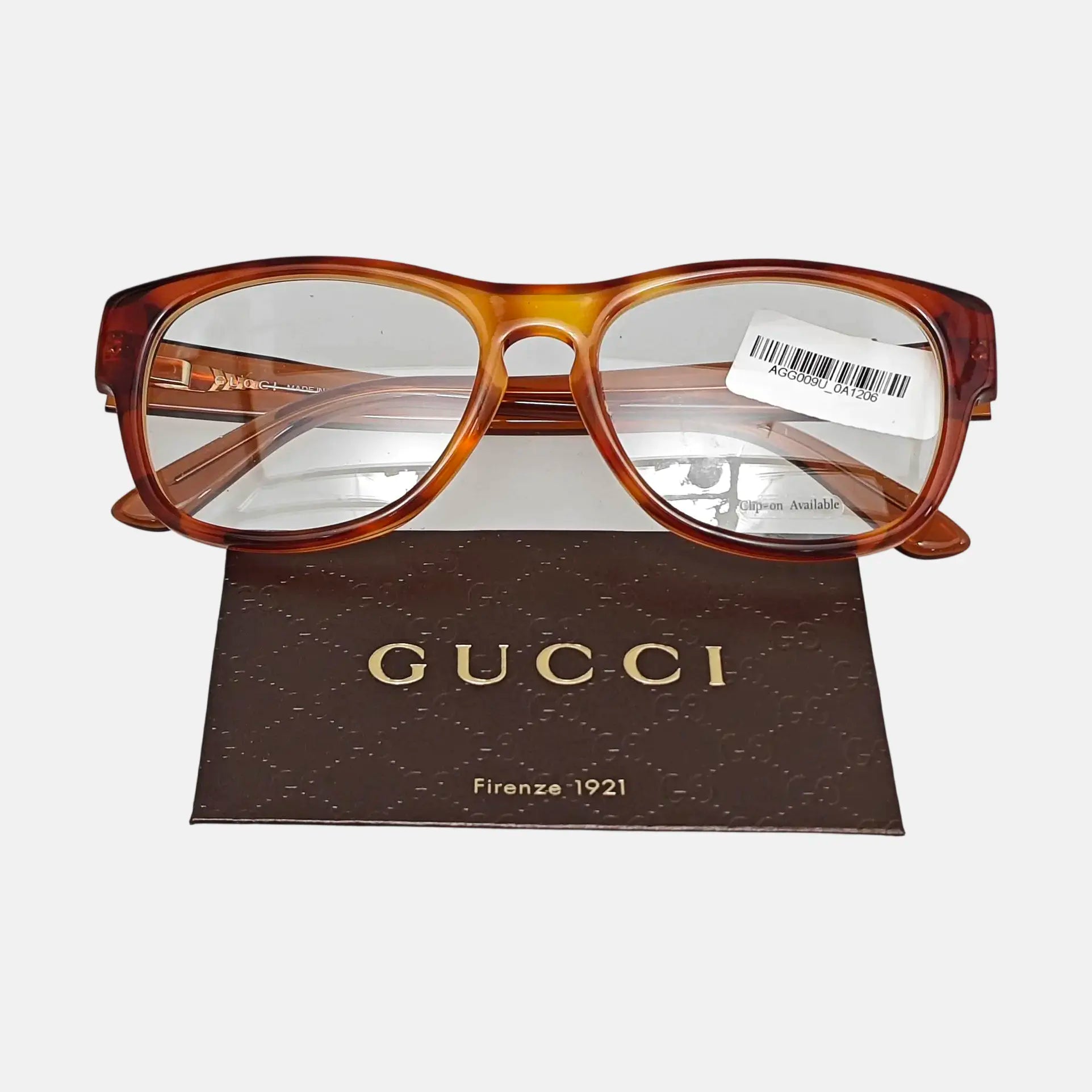 Synthetic Eyeglasses Brown