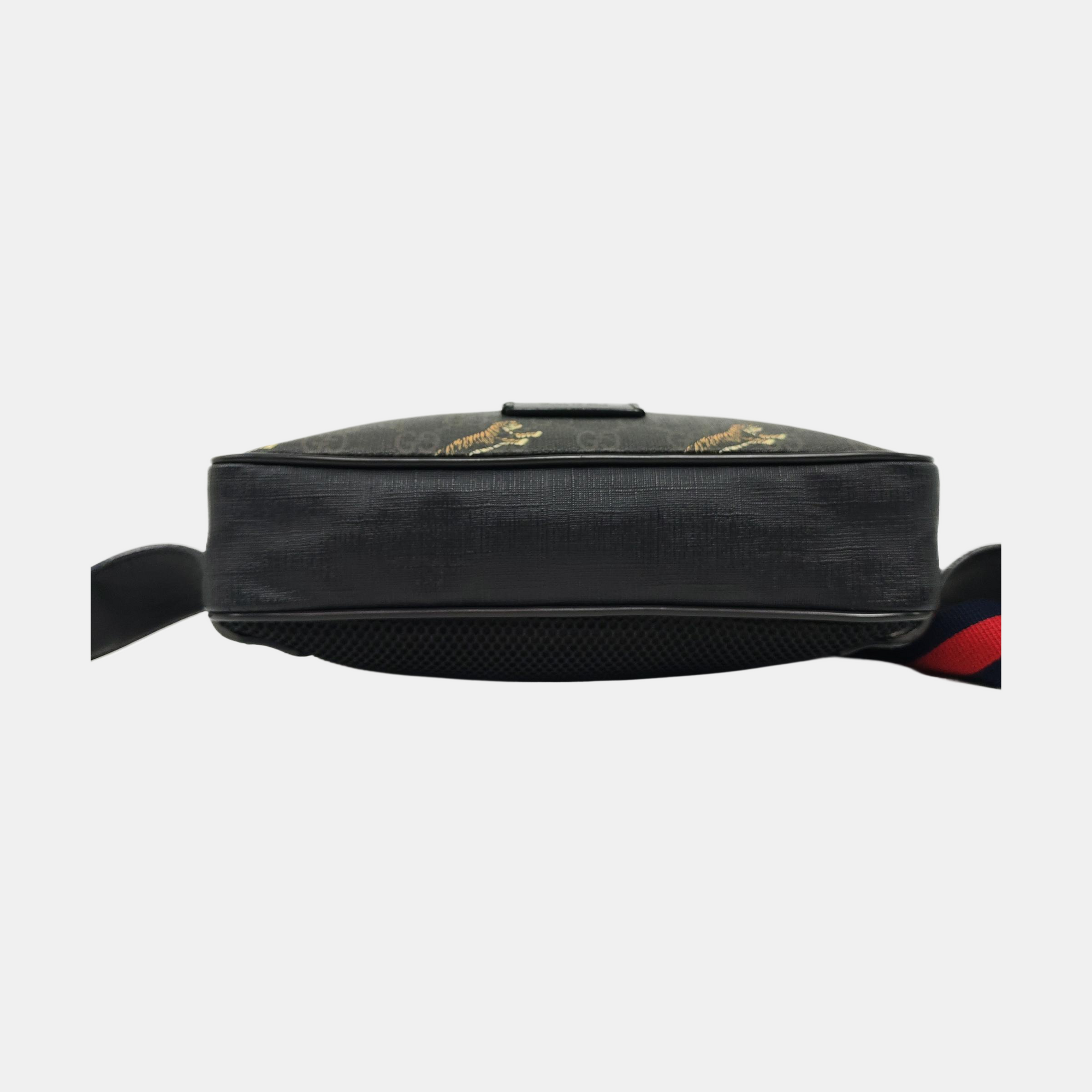 GG Supreme Monogram Coated Canvas Black