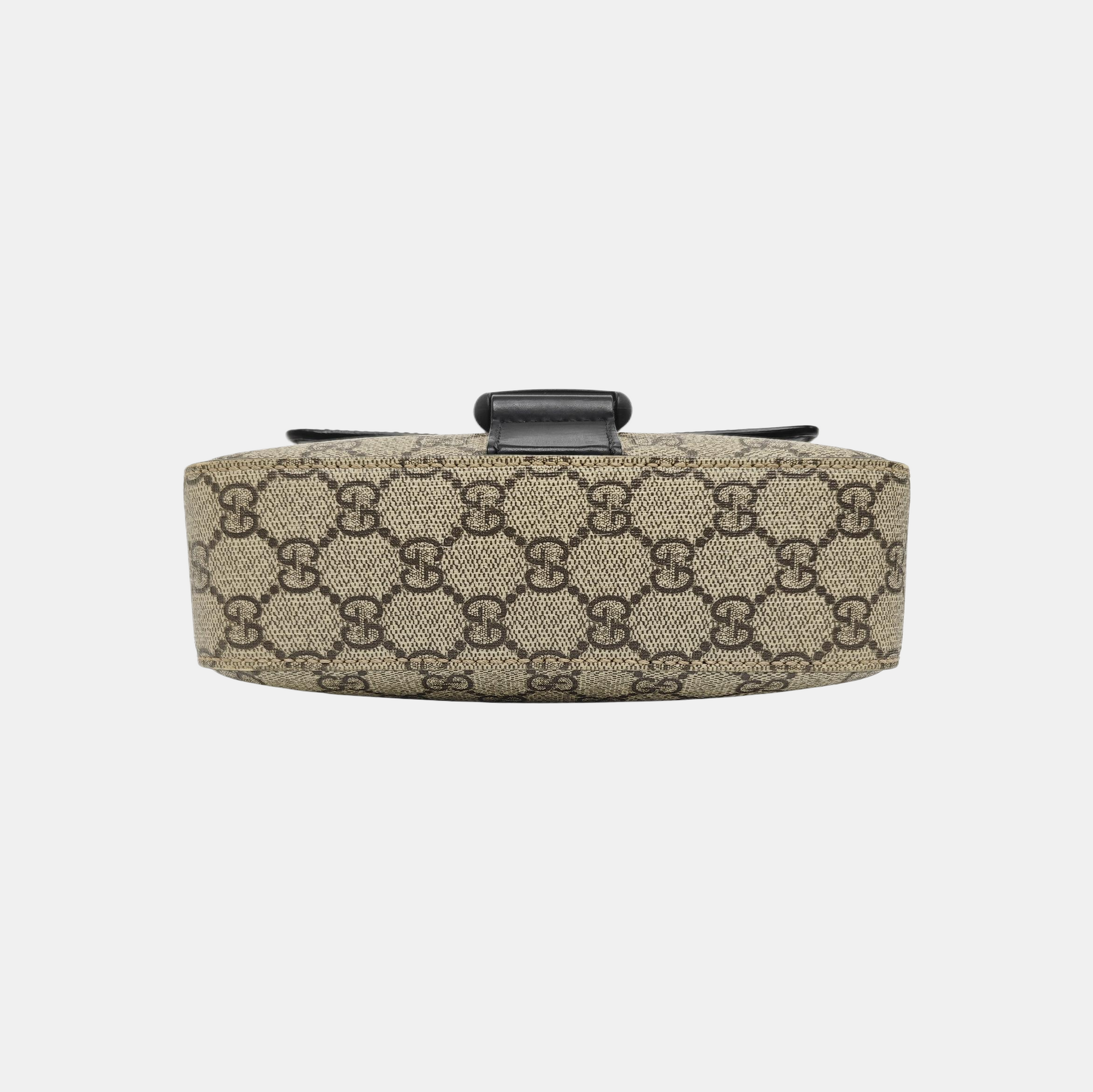 Monogram Coated Canvas Shoulder Bag Beige