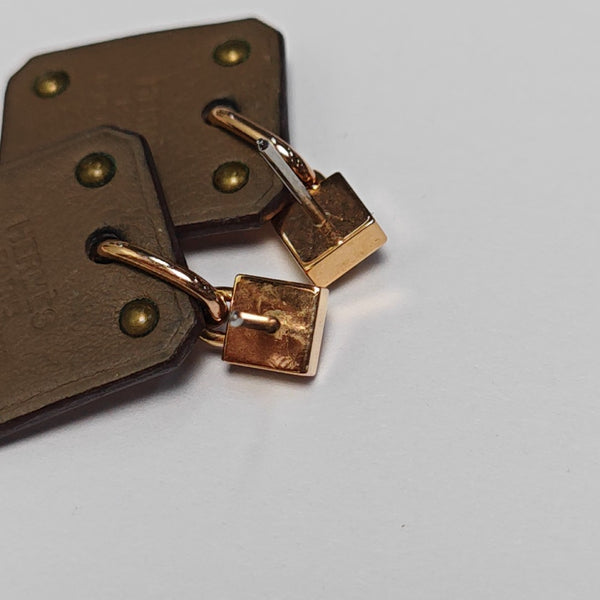 As De Coeur Metal Gold Earrings