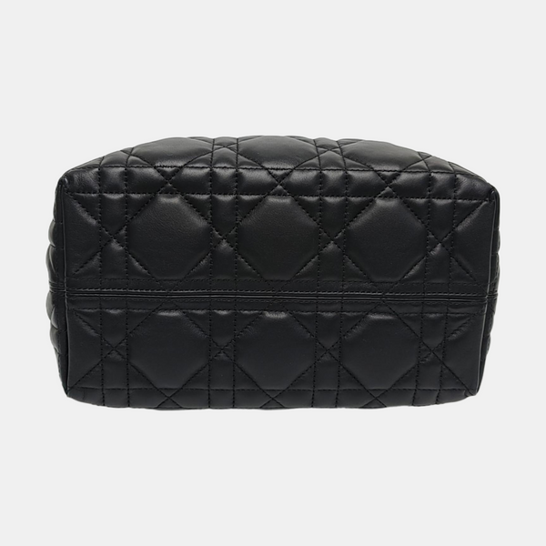 Toujours Small Cannage Calfskin Black
