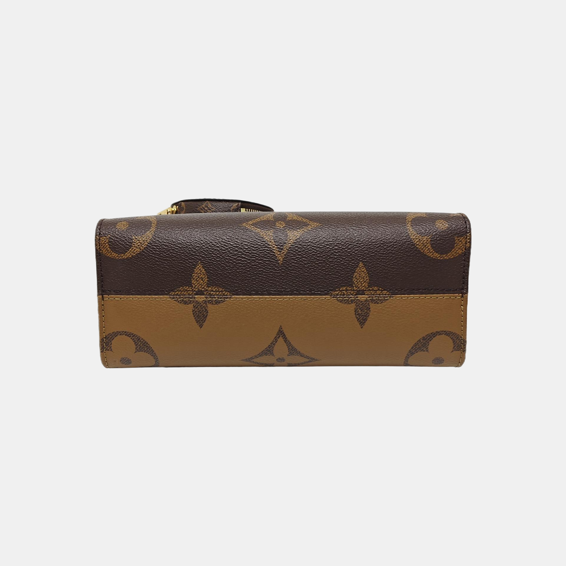ONTHEGO PM Monogram Coated Canvas Brown