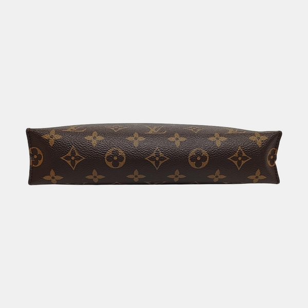 TOILET POCKET 26 Monogram Coated Canvas Brown