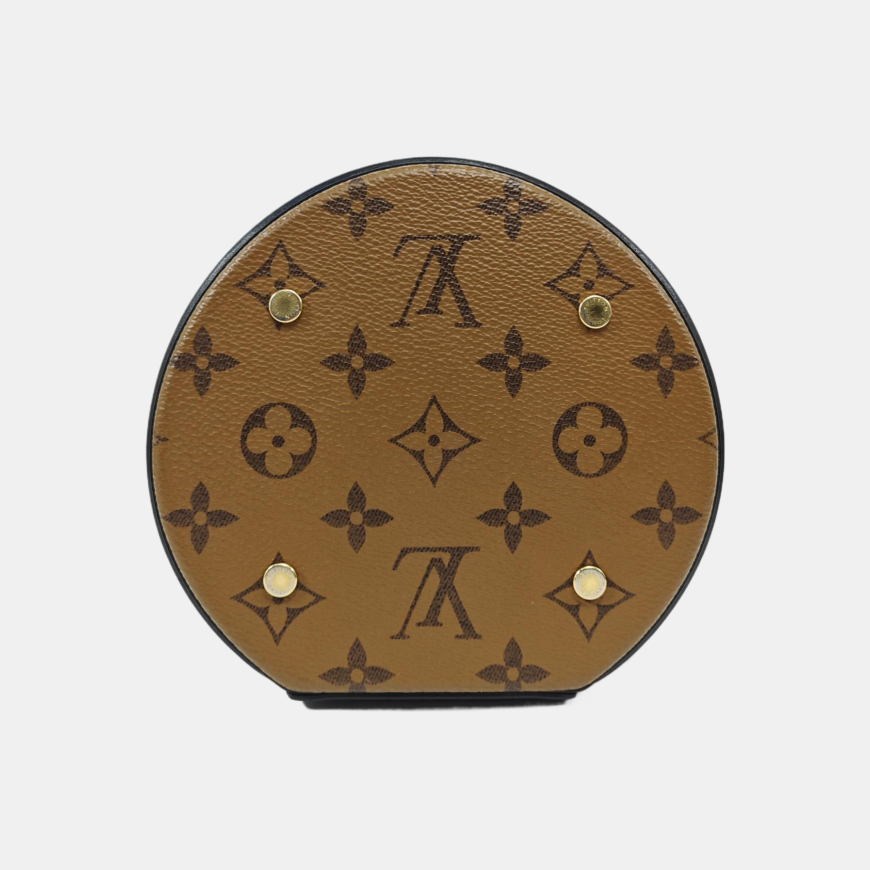 CANNES PM Monogram Coated Canvas Brown