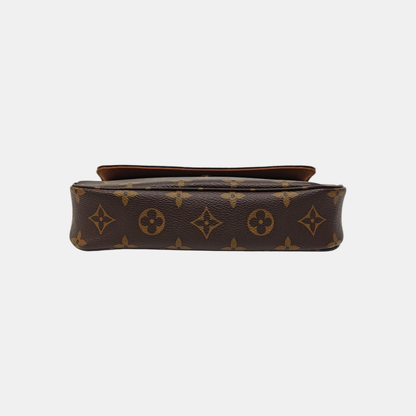 IVY Monogram Coated Canvas Brown