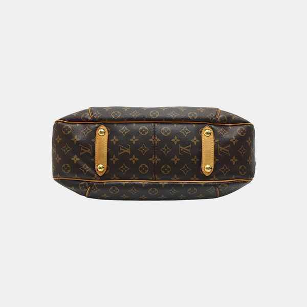 GALLIERA GM Monogram Coated Canvas Brown