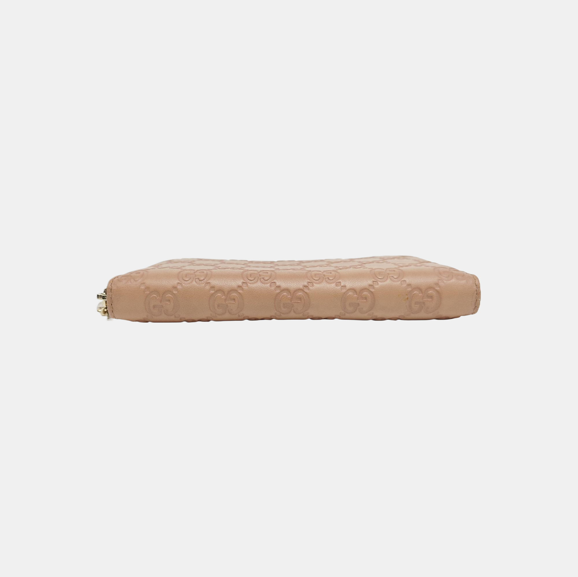 Monogram Calfskin Wallet Pink