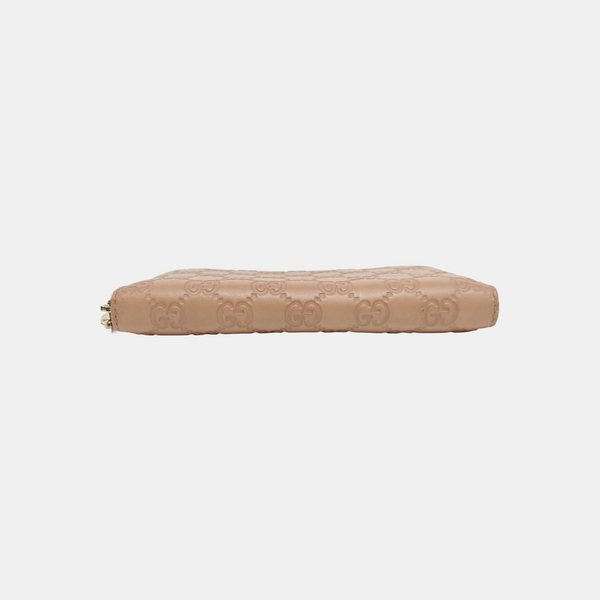 Monogram Calfskin Wallet Pink