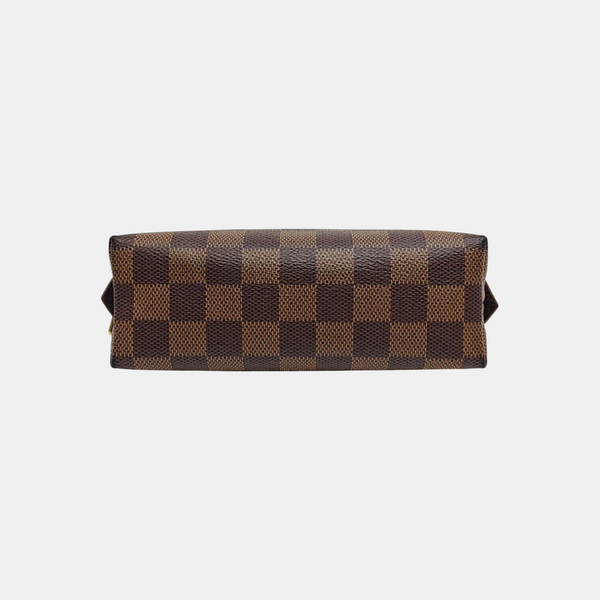 COSMETIC PM Damier Ebene Coated Canvas Brown