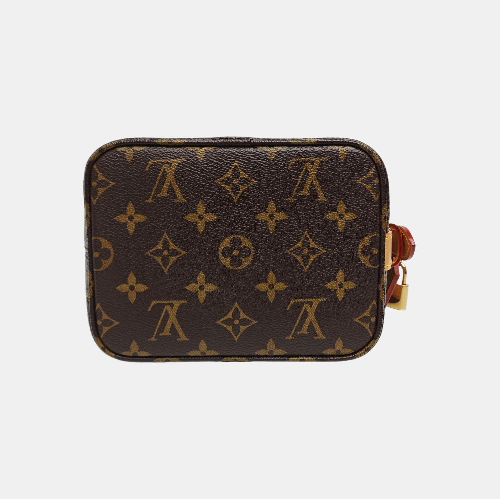 ALL IN Monogram Coated Canvas Brown