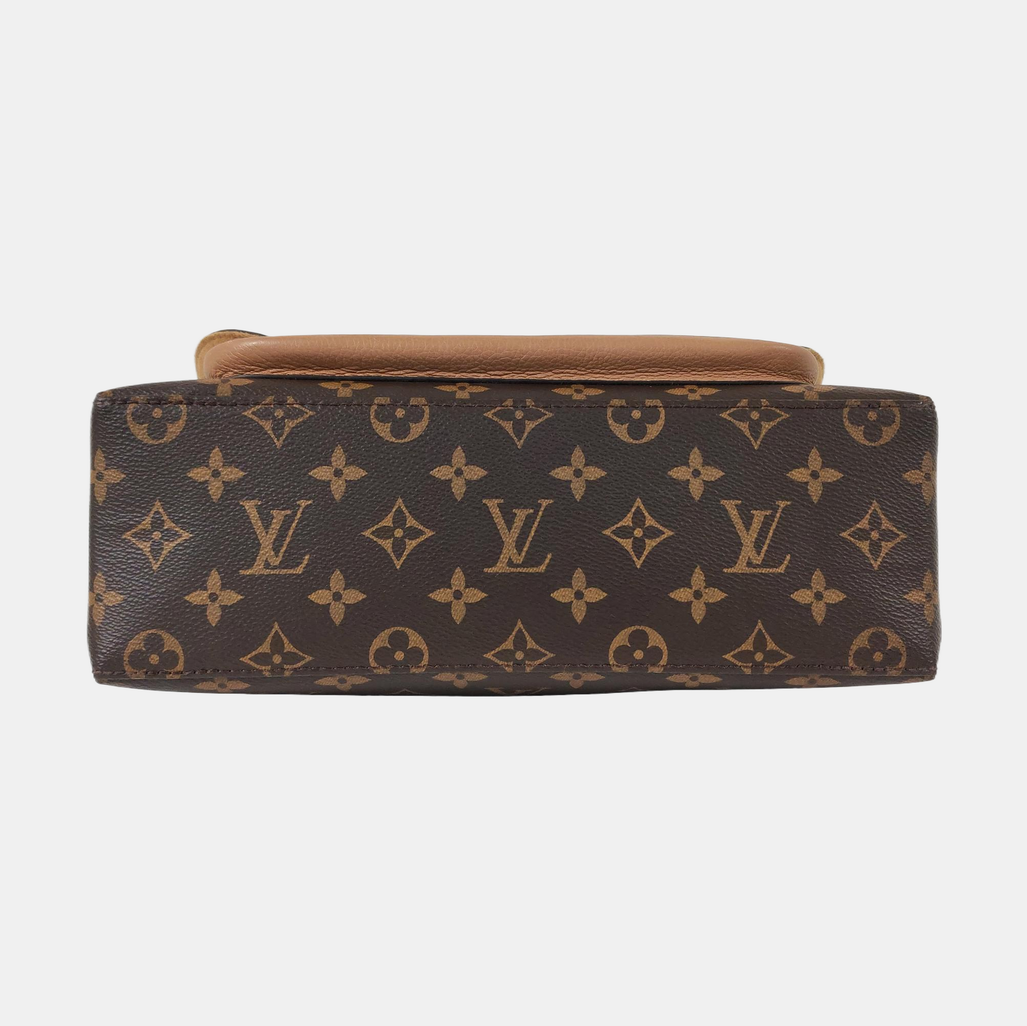 MARIGNAN Monogram Coated Canvas Brown
