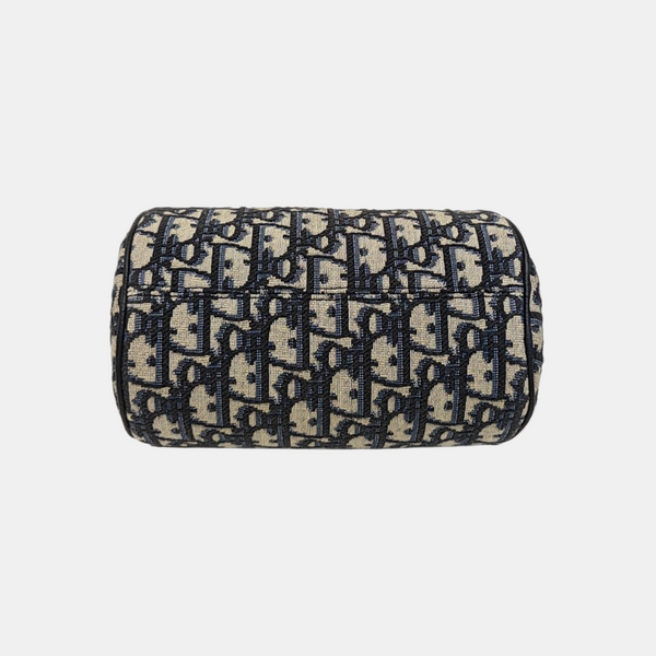Saddle Mini Oblique Canvas Blue