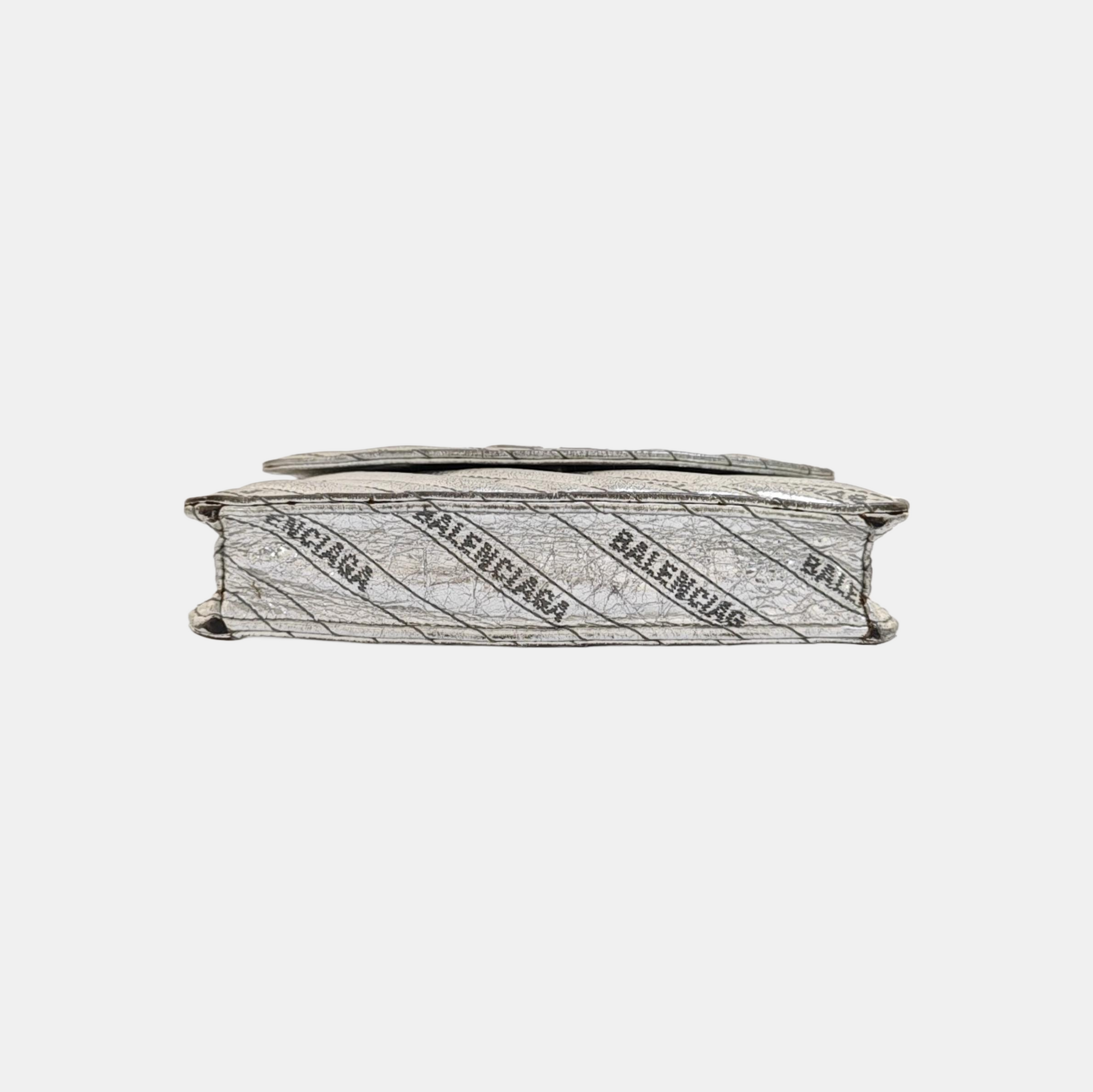 BB Quilted Calfskin Silver