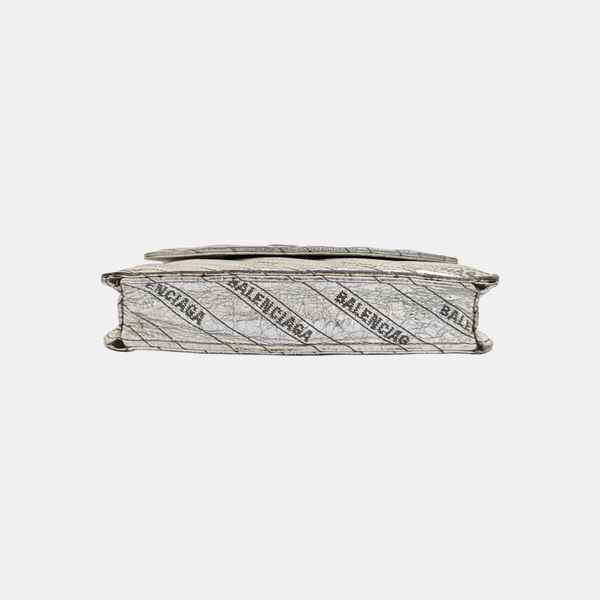 BB Quilted Calfskin Silver