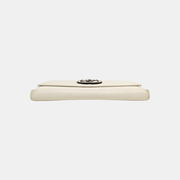 Blondie Calfskin White Wallet