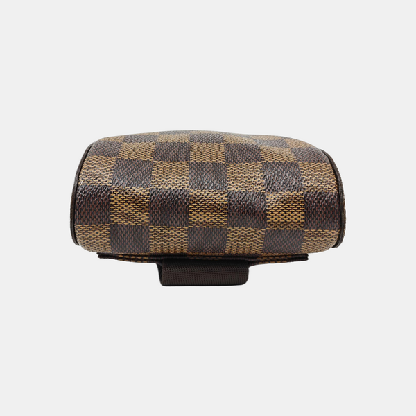 GÉRONIMOS Damier Ebene Coated Canvas Brown