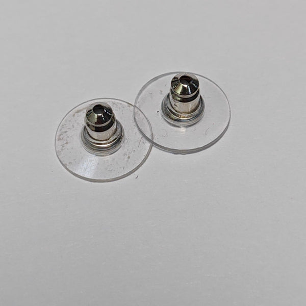 Metal Silver Earrings