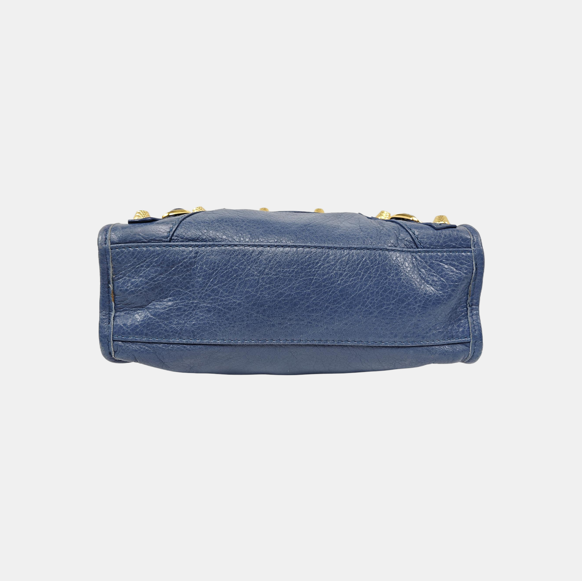 Classic City Mini Lambskin Blue