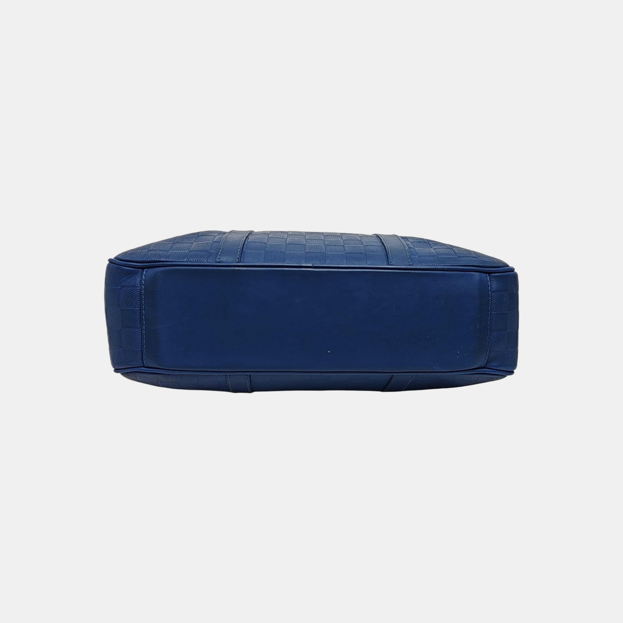 TADAO PM Damier Calfskin Blue
