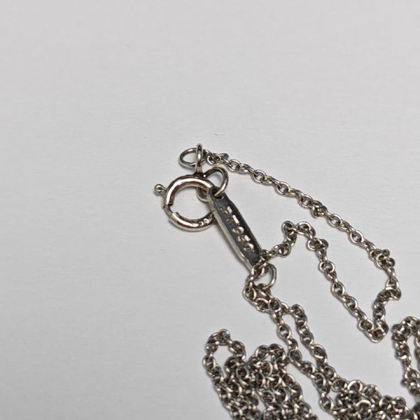 Tiffany Keys Platinum 950 Silver Necklace