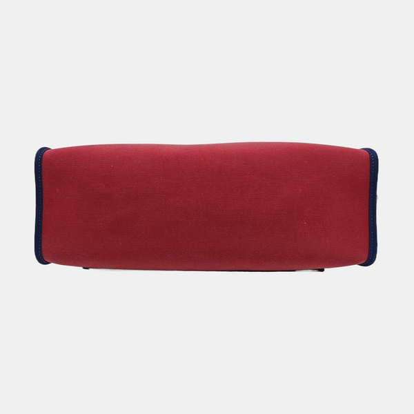 Authenticated pre-owned  Herbag 31 Canvas Red - Shoulder Bag at Looply