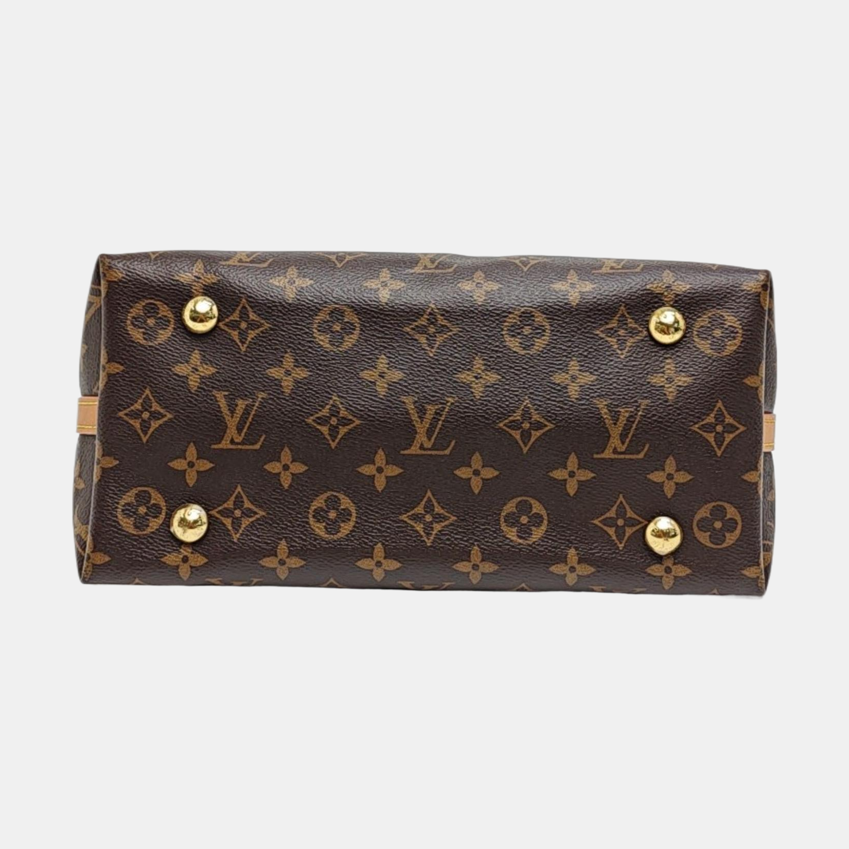 CARRYALL PM Monogram Coated Canvas Brown