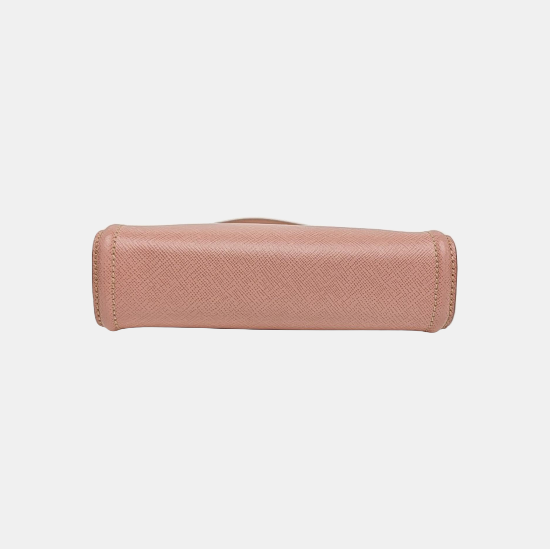Saffiano Calfskin Top Handle Bag Pink