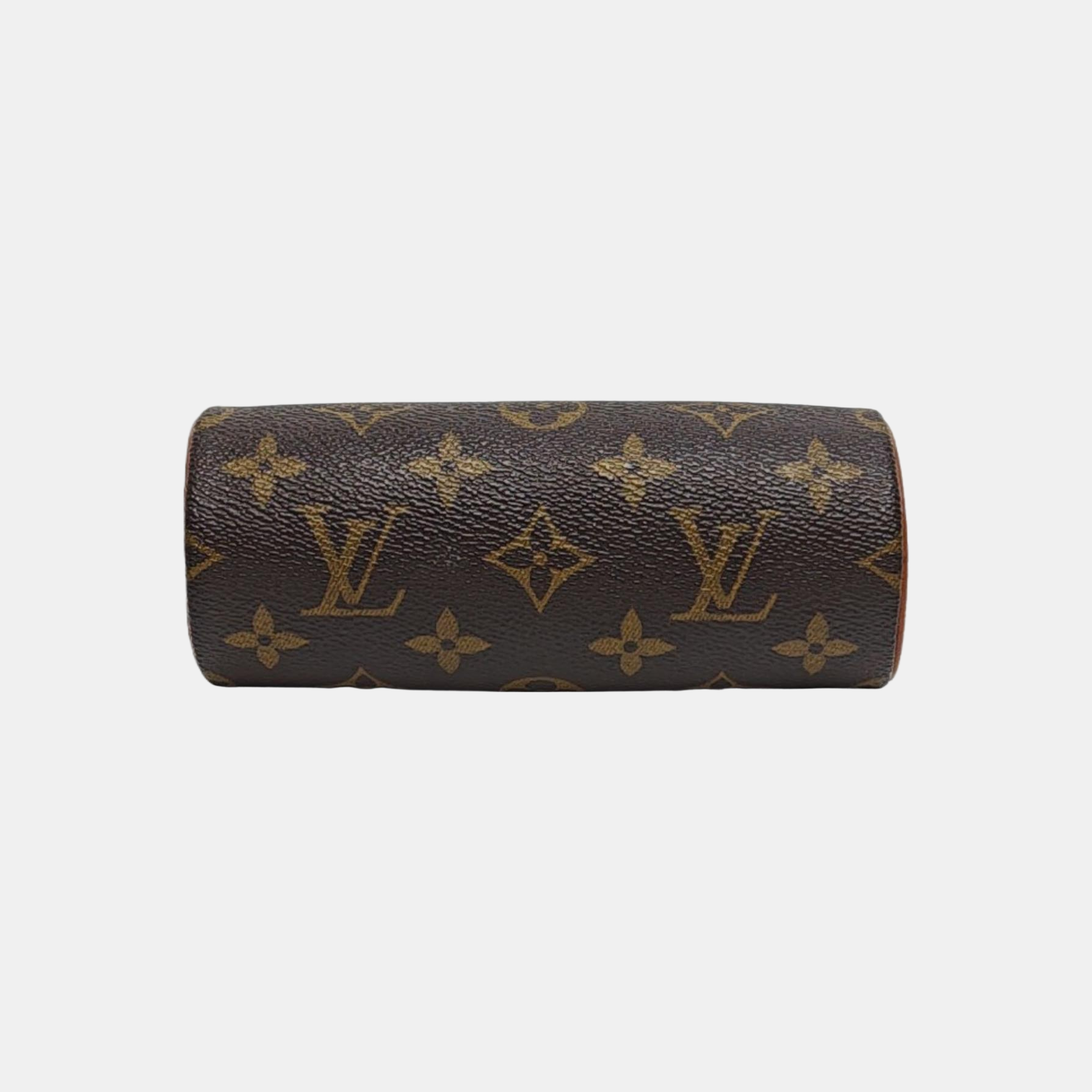 PAPILLON Mini Monogram Coated Canvas Brown