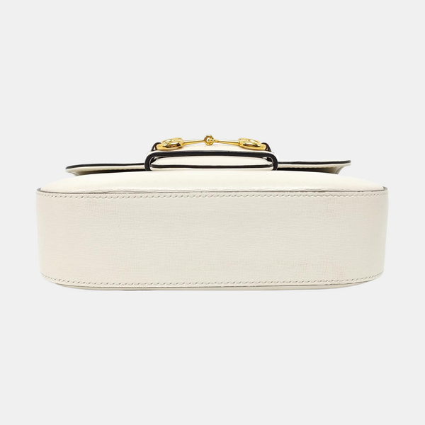 Horsebit 1955 Mini Calfskin White
