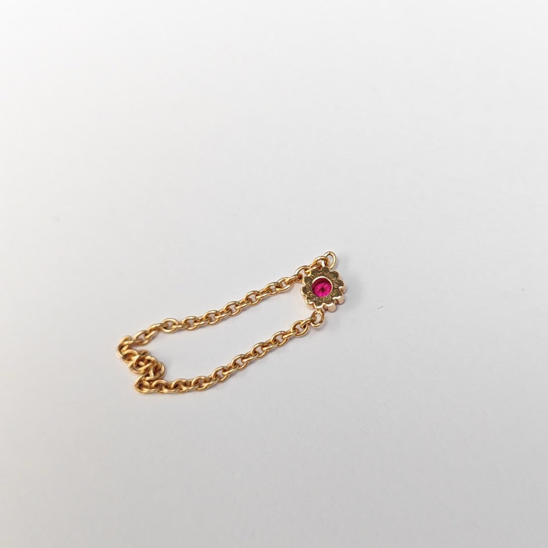 18k Rose Gold Ring EU 53