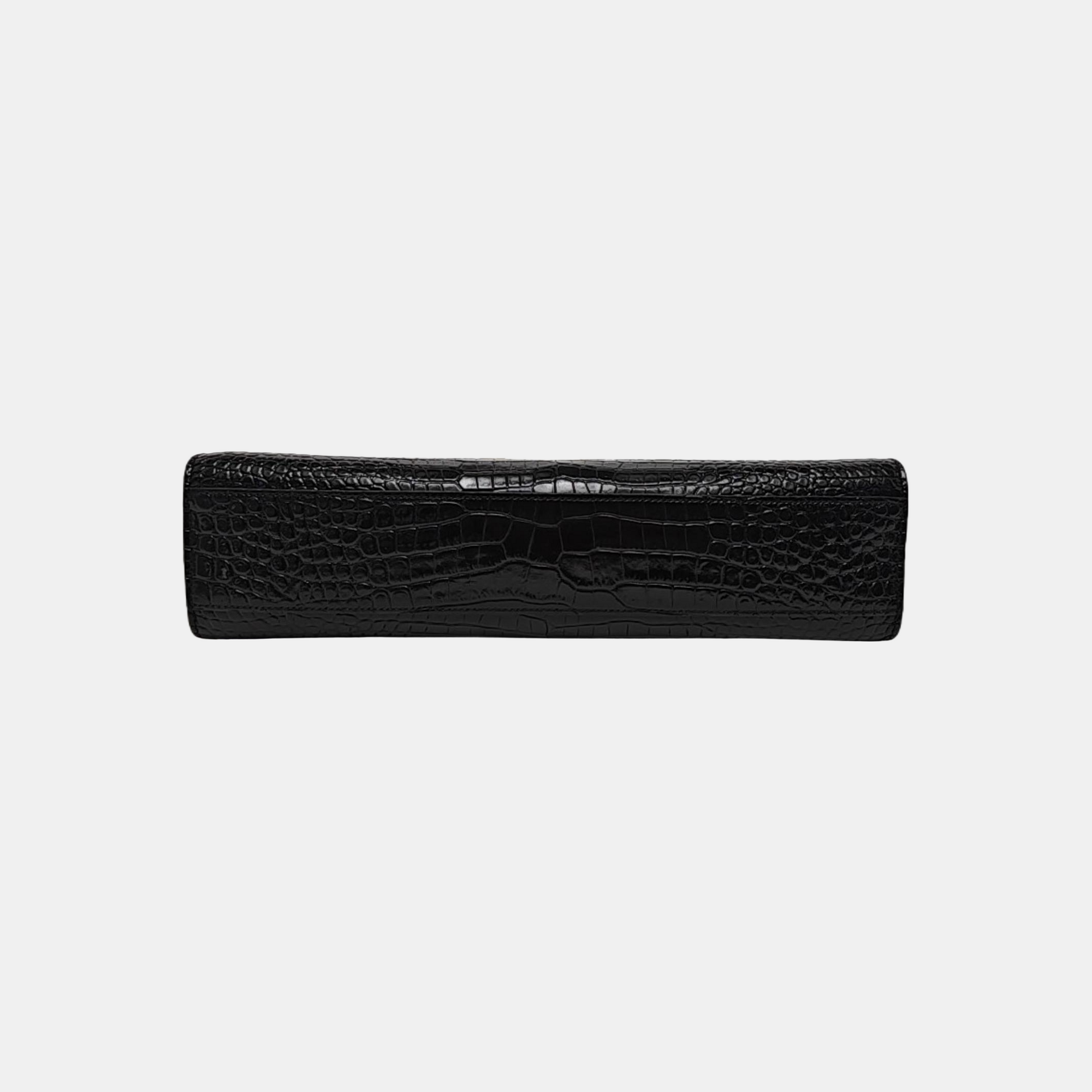 MANHATTAN Medium Calfskin Black