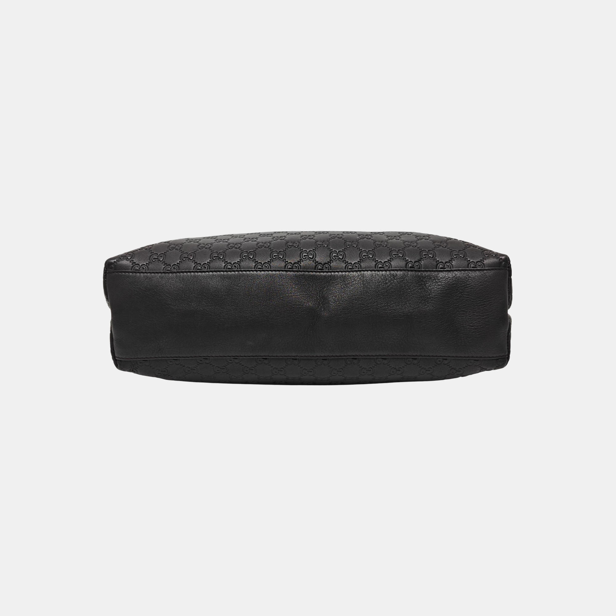 GG Imprime Monogram Calfskin Black