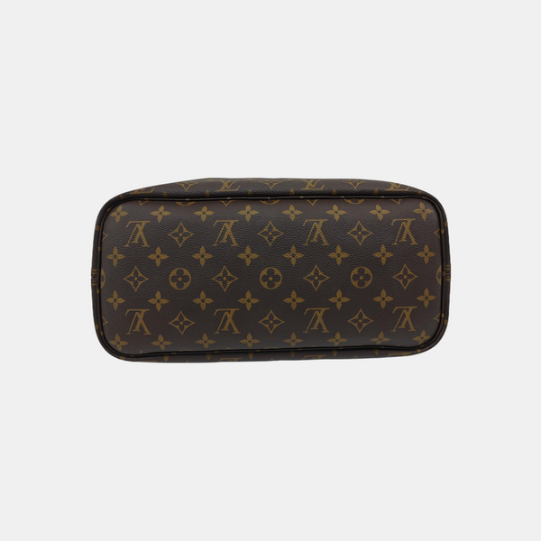 NEVERFULL INSIDE OUT MM Monogram Coated Canvas Brown