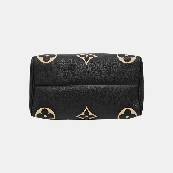 SPEEDY 25 Monogram Calfskin Black