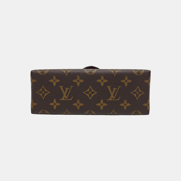 LOCKY BB Monogram Coated Canvas Red