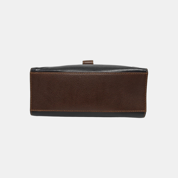 Calfskin Shoulder Bag Black