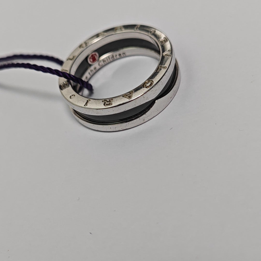 B.ZERO1 925 Sterling Silver Ring EU 55