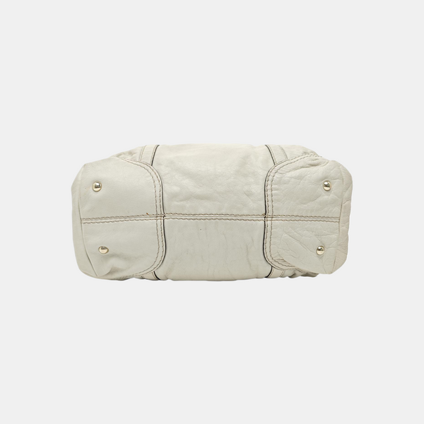 Calfskin Tote Bag White