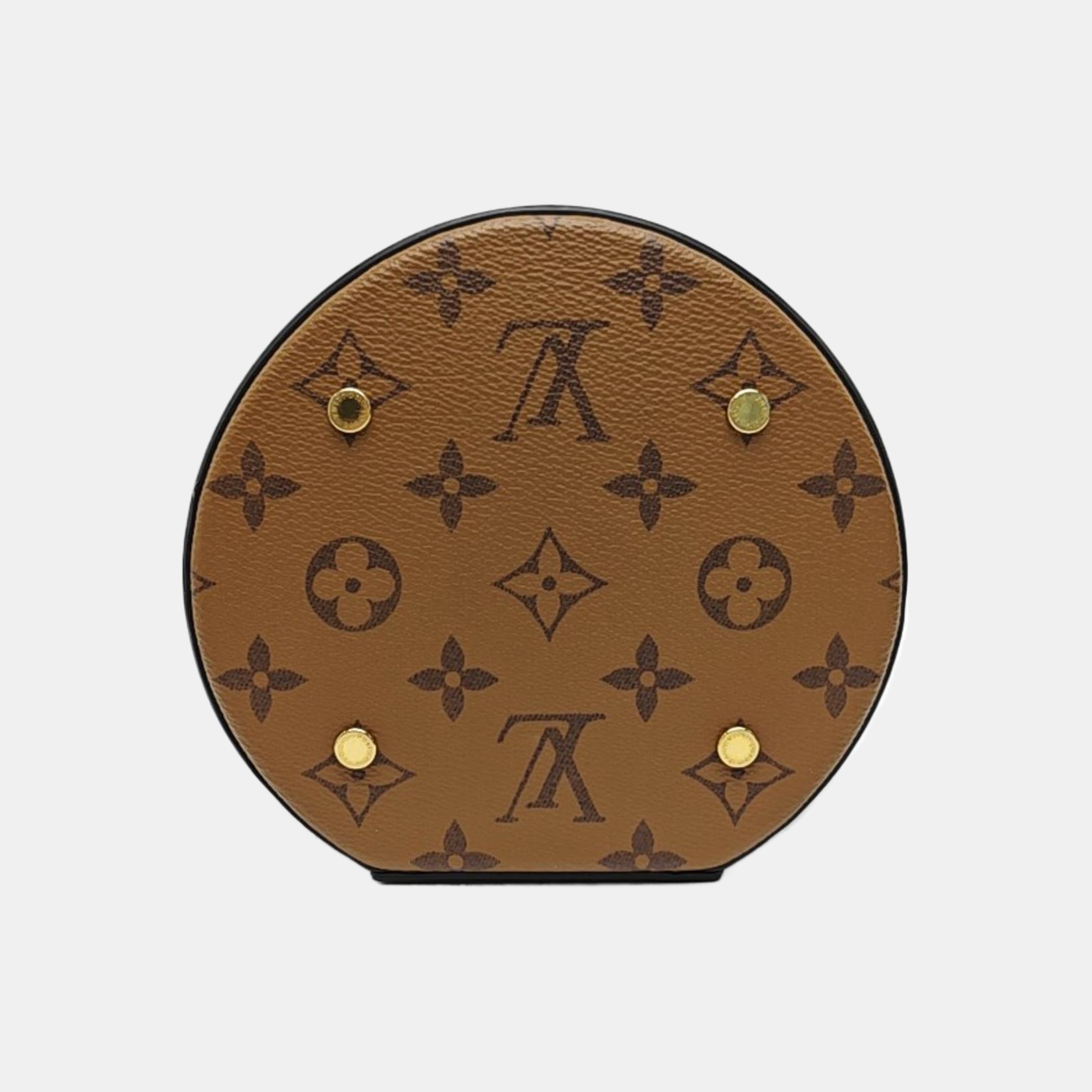 CANNES PM Monogram Coated Canvas Brown