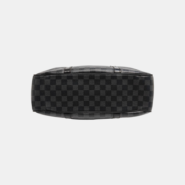 TADAO MM Damier Graphite Coated Canvas Gray