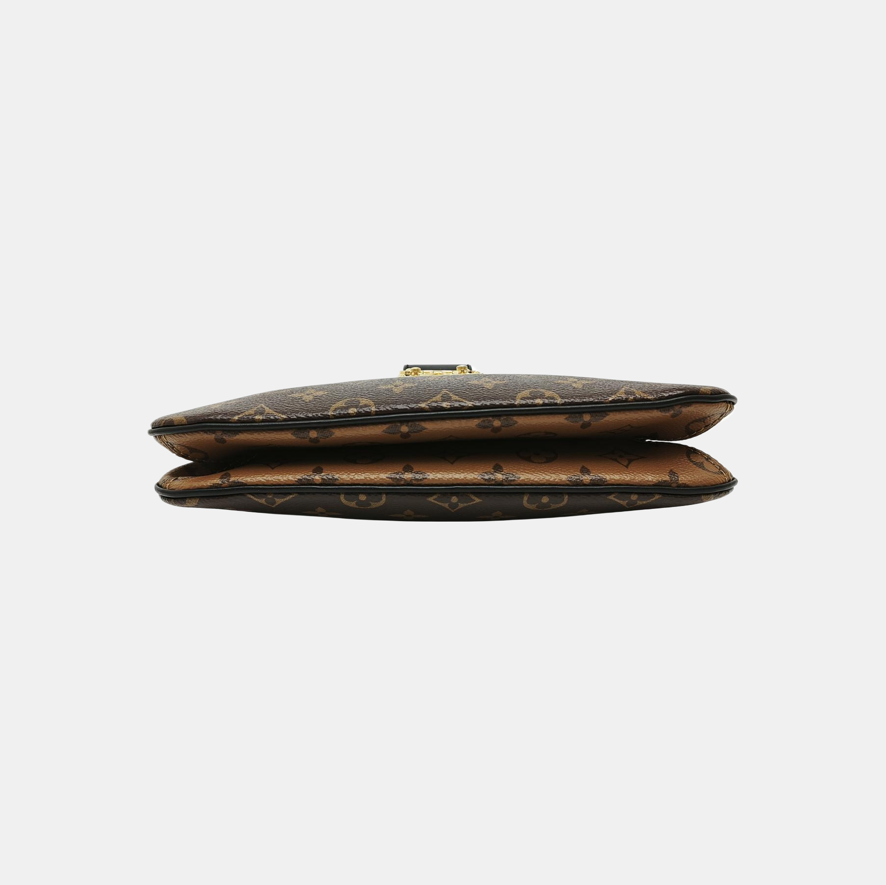 TWINNY Monogram Coated Canvas Brown