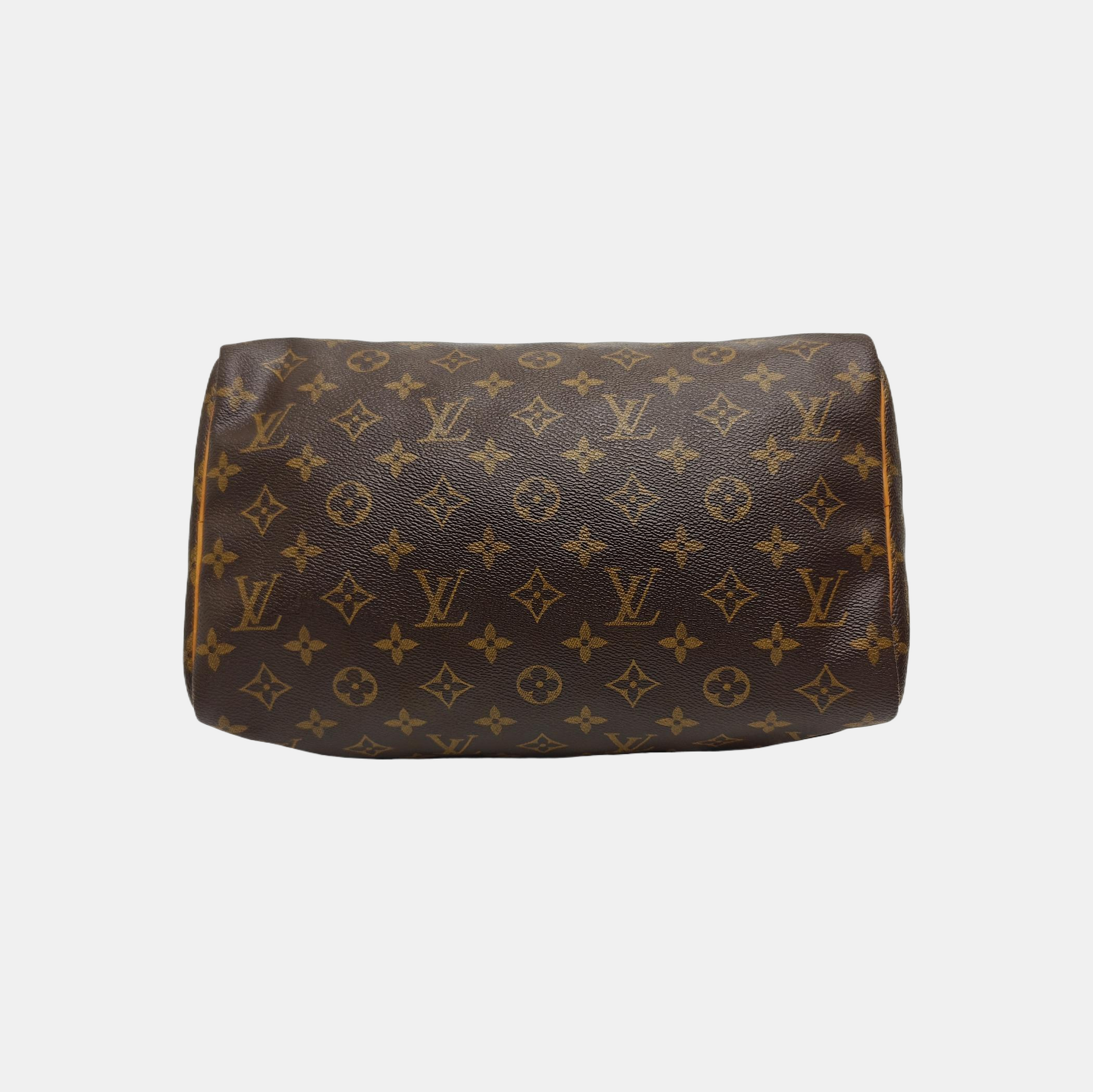 SPEEDY 30 Monogram Coated Canvas Brown