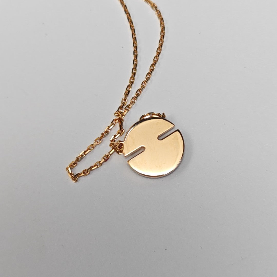 Jeux De Liens 18k Rose Gold Necklace