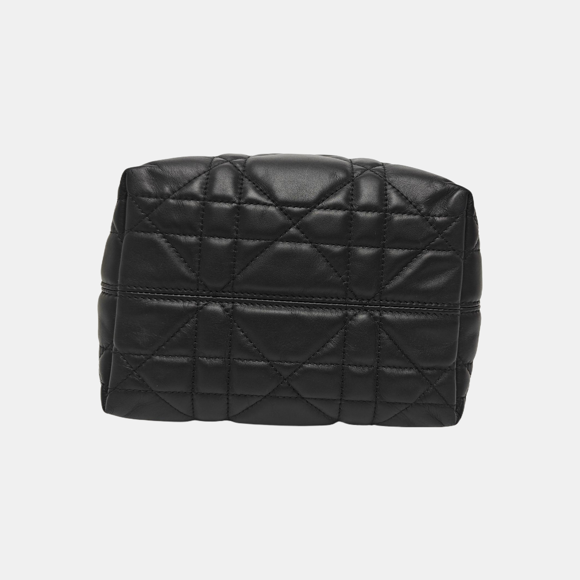 Toujours Small Cannage Calfskin Black
